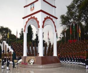 Indian Military Academy passing out parade.