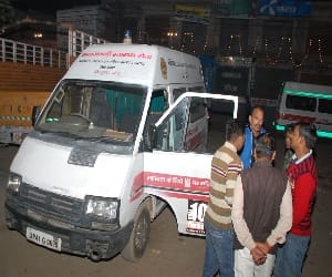 ambulance river strike, patient feel problem