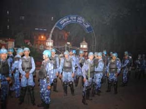 Again, a case scuffle students and doctors