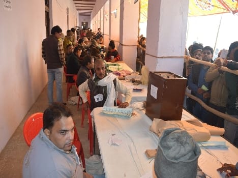 Open Box of votes, made the village government