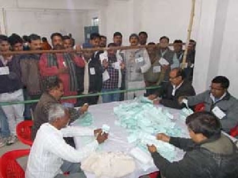 See the winning candidate got only happily Ikl
