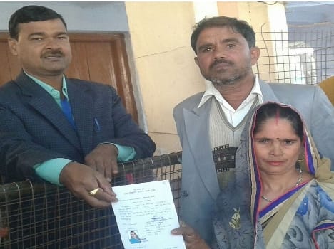 Won the election and returned to the village Winner