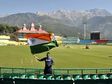 suspense over indo-pak world cup match at dharamshala.