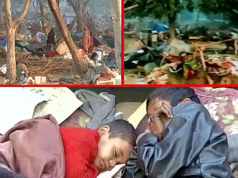 Shakurbasti slum known mistake of falling in the Railways.