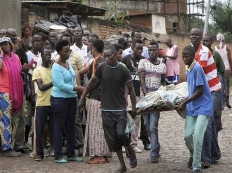 burundi dead people