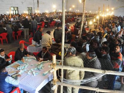 Panchayat election Lucknow result.