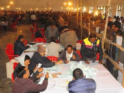 Panchayat election Lucknow result.