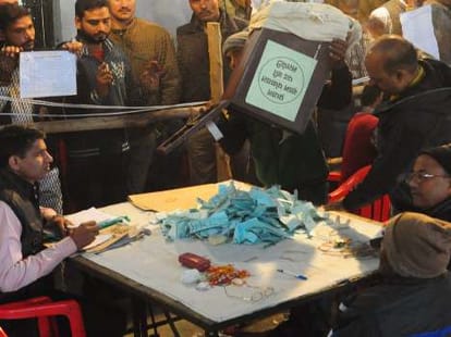 Panchayat election Lucknow result.