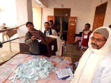 Counting lasted late into the night