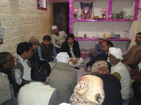 The families received financial assistance Tejbir