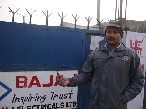 firing in bajaj factory