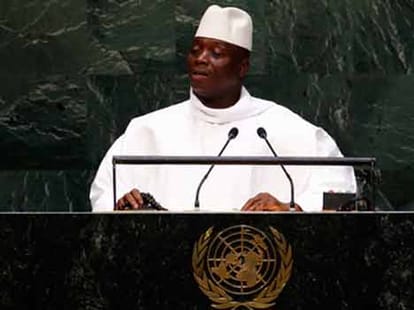 gambia's president declares country as islamic country