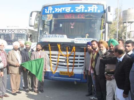 faridkot to delhi special ac bus service start