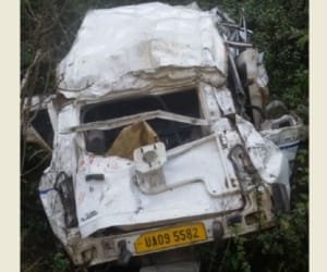 10 people injured in accident.
