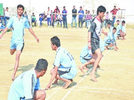 Shown power in kho kho