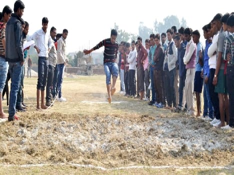 Danveer yadav won the five thousand metre race 