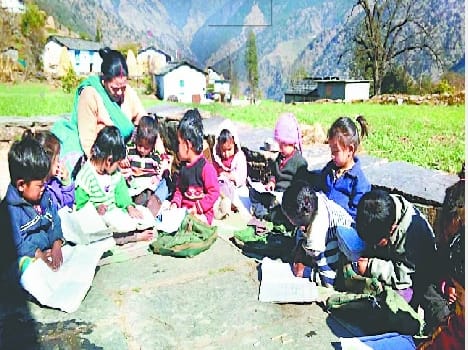 734 anganbari centres have not building