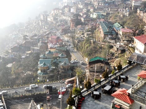 cart road shimla