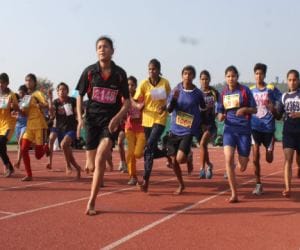 state level athletics competition. 