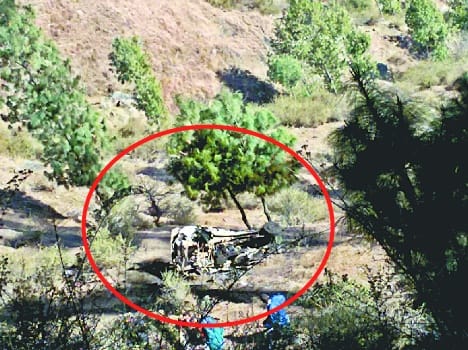 five died in road accident near kullu himachal.
