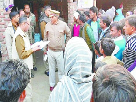 Married in Mirapur of the suicide by hanging