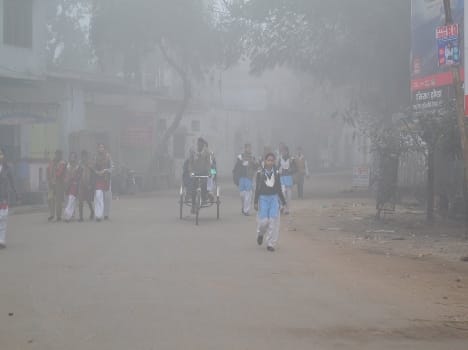 Mercury dropped, increased outbreaks of cold wave