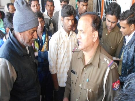 By dacoits Brpia havoc, killing old woman