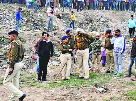 rumour of dead body, police found dog