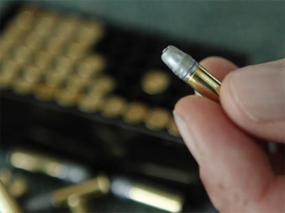 soldier going to caught Crook, bullet fired from an AK-47 death