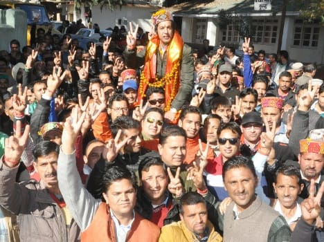 panchayat election nomination in Himachal Pradesh.