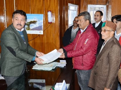 panchayat election nomination in Himachal Pradesh.