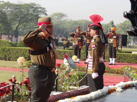 homage to the martyr's in mathura