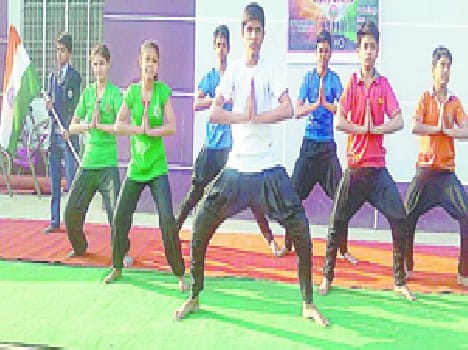 Colourful program on Victory Day
