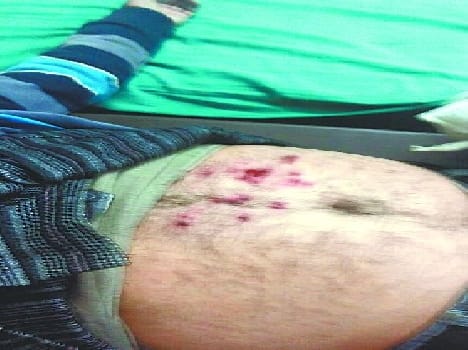 24 days after the murder of the wife to the husband shot