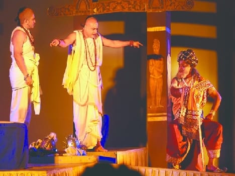 chanakya play held in sursadan
