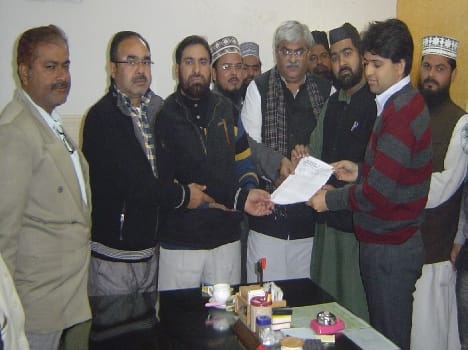 Dm met the delegation