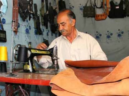 by cow protection campaign leather industry is in bad condition