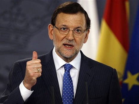 Teenager Punches Spanish Prime Minister in Face