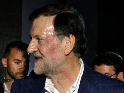 Teenager Punches Spanish Prime Minister in Face