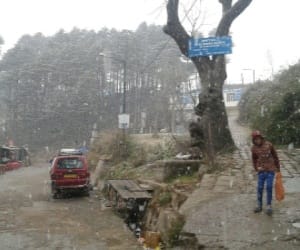 snowfall in chamba