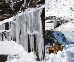 snowfall at Rohtang