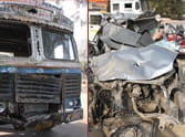 two dead in road accident