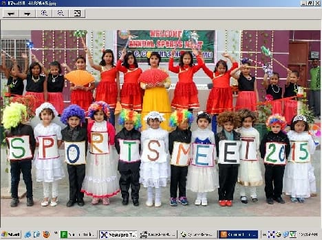 Colourful sports programs start with
