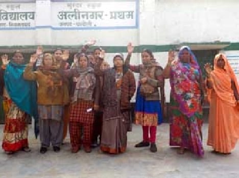 Teachers demonstrated