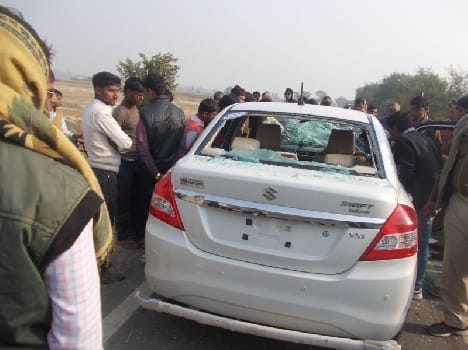 The girl killed in car crash, death