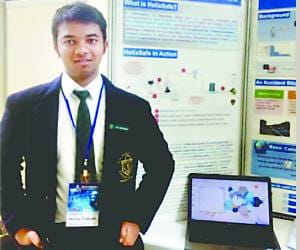 akshat prakash made helix safe device