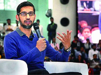 asked the interesting question to Google's CEO, then what he was saying