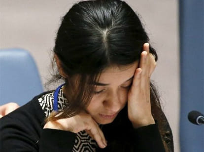Yazidi woman who tortured by isis begs UN Security Council to wipe out Islamic State