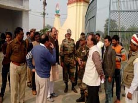 Army recruiting youth inundation Umdega