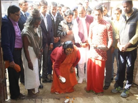 sadhvi niranjana jyoti in mathura